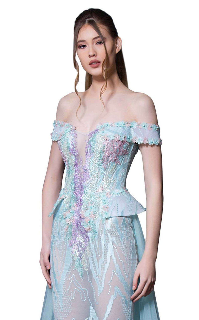 MNM Couture K3609 Blue