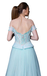MNM Couture K3609 Blue