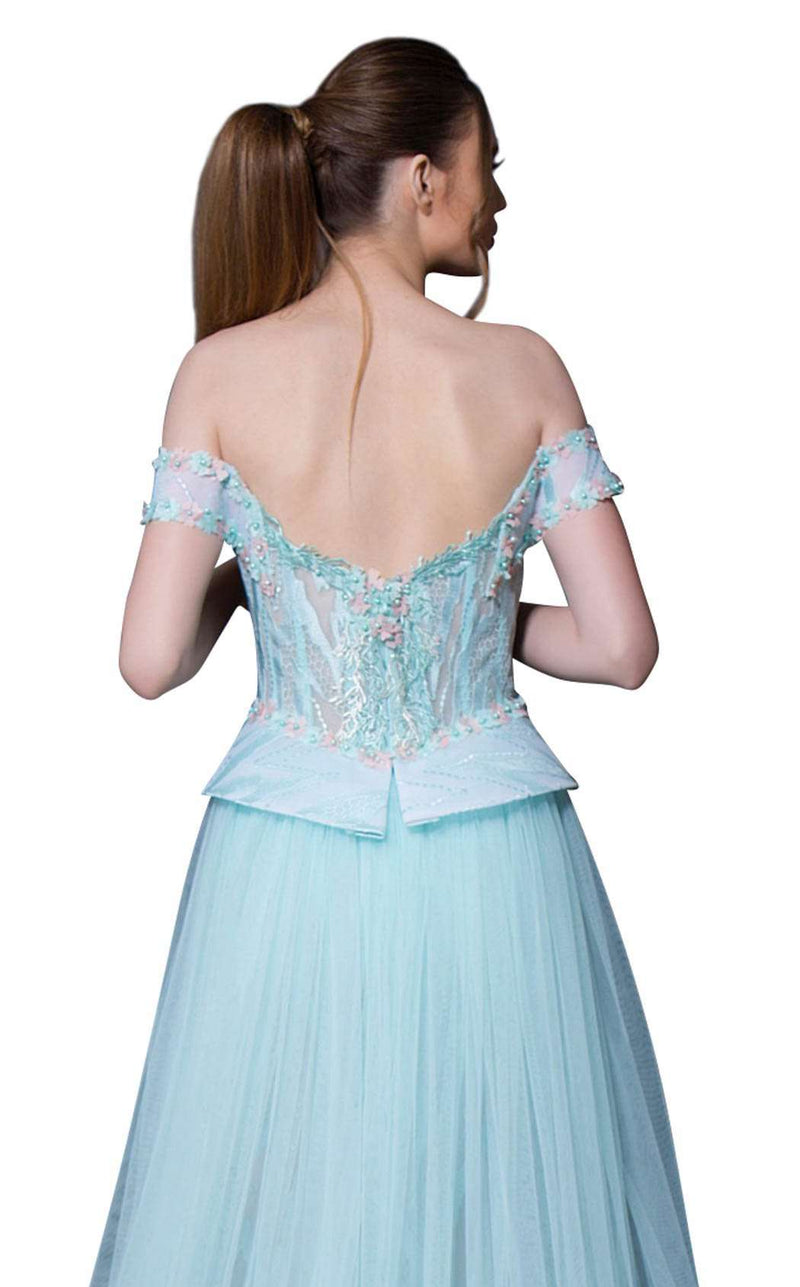 MNM Couture K3609 Blue