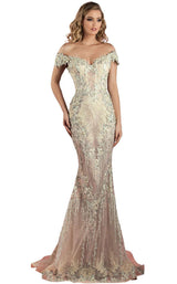 MNM Couture K3555 Beige