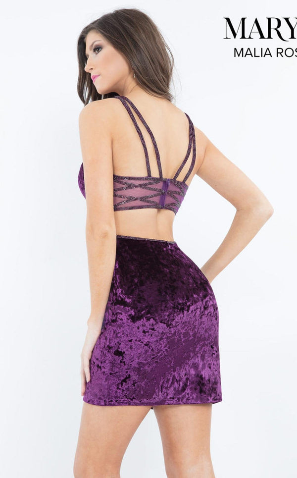 Mary's Malia Rose MP1085 Aubergine