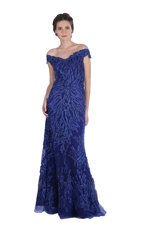 Dulce Celia Mabeline Royal Blue