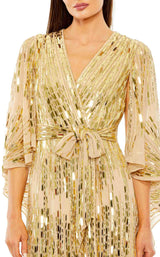 Mac Duggal 10036 Nude-Gold