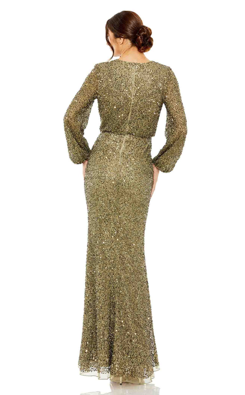 Mac Duggal 10044 Olive