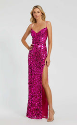 Mac Duggal 10047 Hot Pink