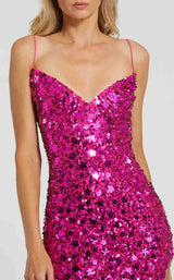 Mac Duggal 10047 Hot Pink