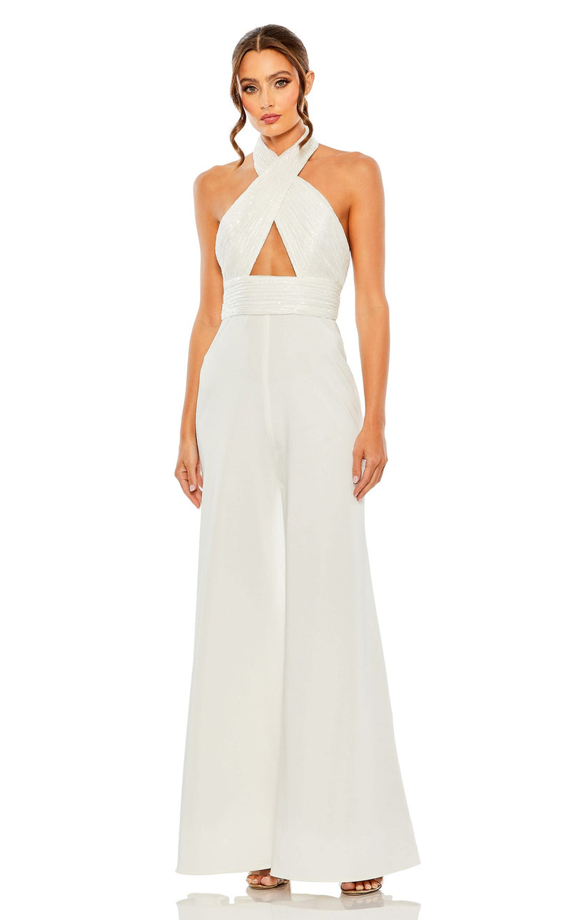 Mac Duggal 11666 White