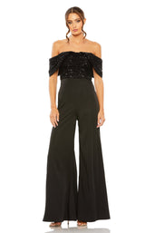 Mac Duggal 11667 Jumpsuit Black