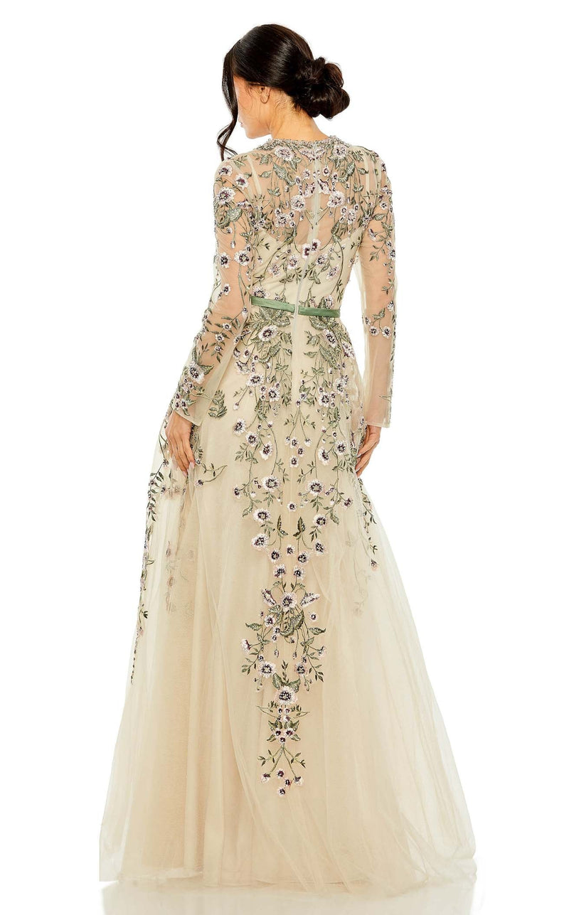 Mac Duggal 20580 Sage Multi
