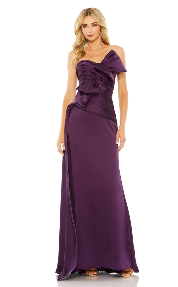 Mac Duggal 20585 Aubergine