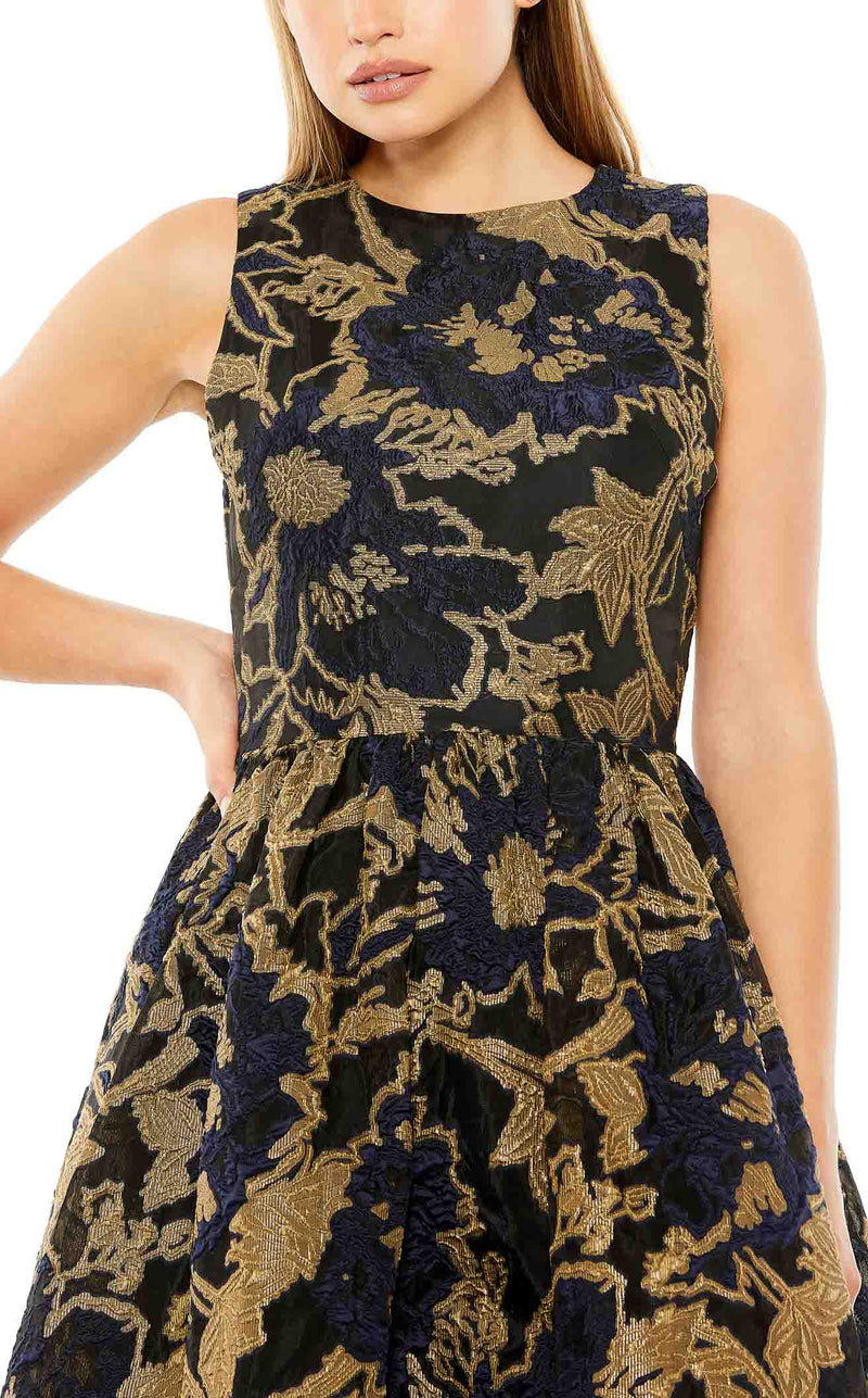 Mac Duggal 20714 Midnight-Gold
