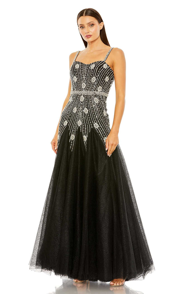 Mac Duggal 2236 Black-Silver