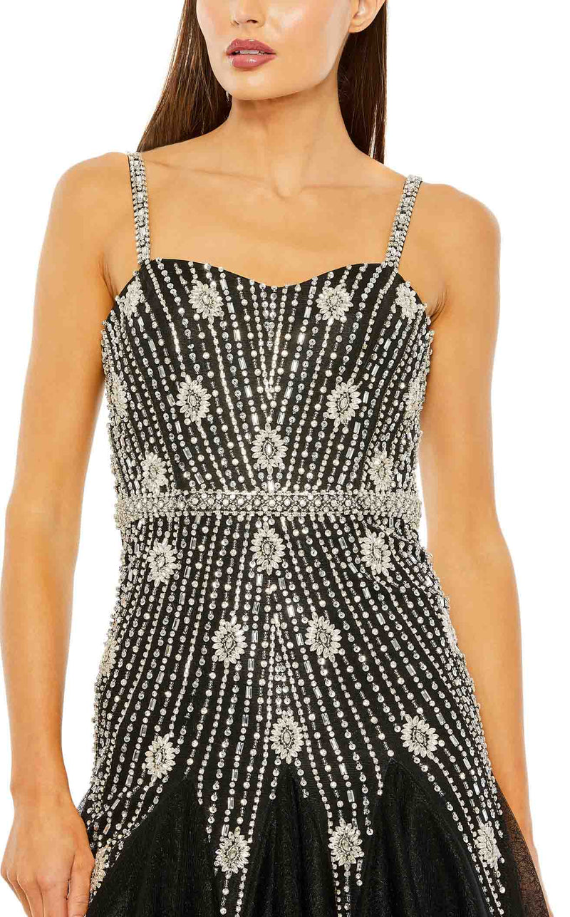 Mac Duggal 2236 Black-Silver