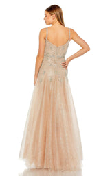 Mac Duggal 2236 Nude/Silver