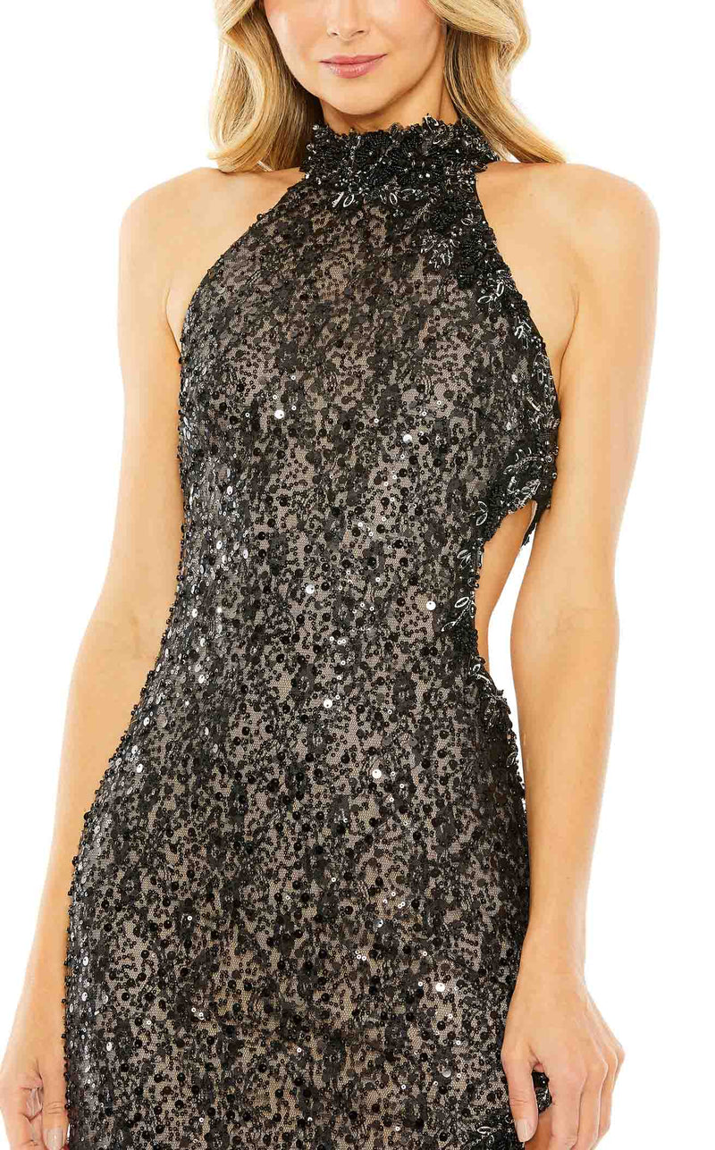 Mac Duggal 49679 Black-Silver
