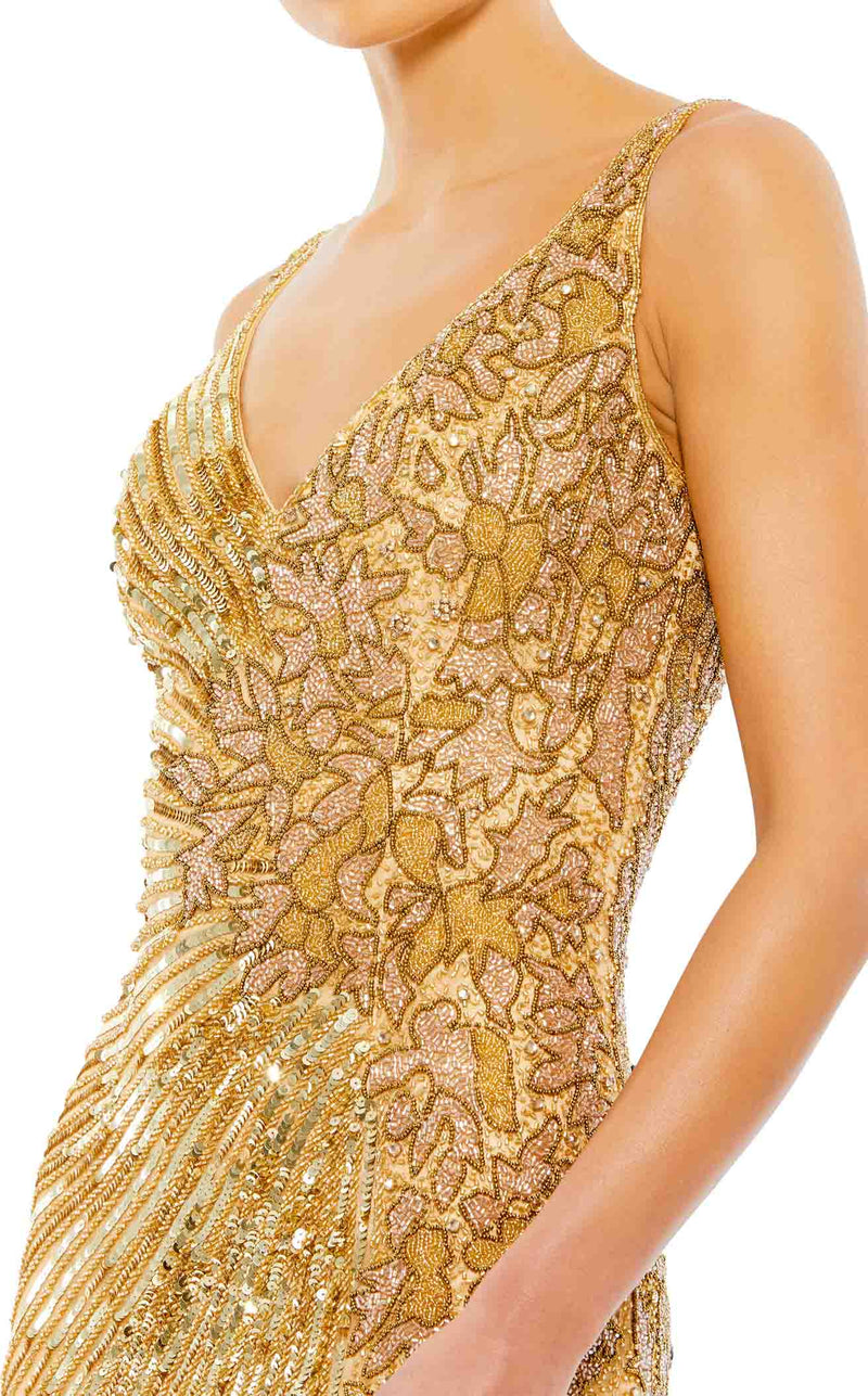 Mac Duggal 5473 Gold