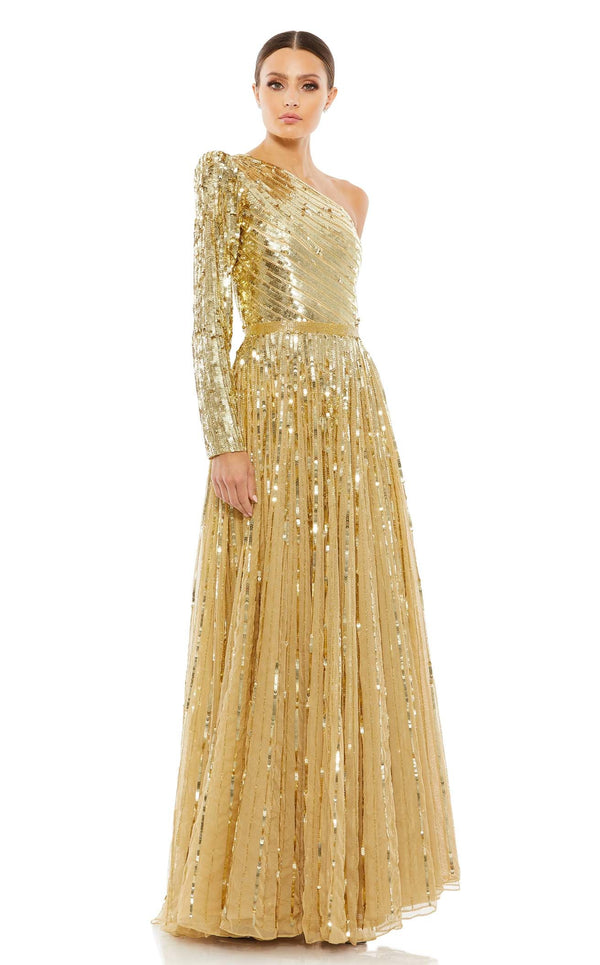 Mac Duggal 5508 Gold