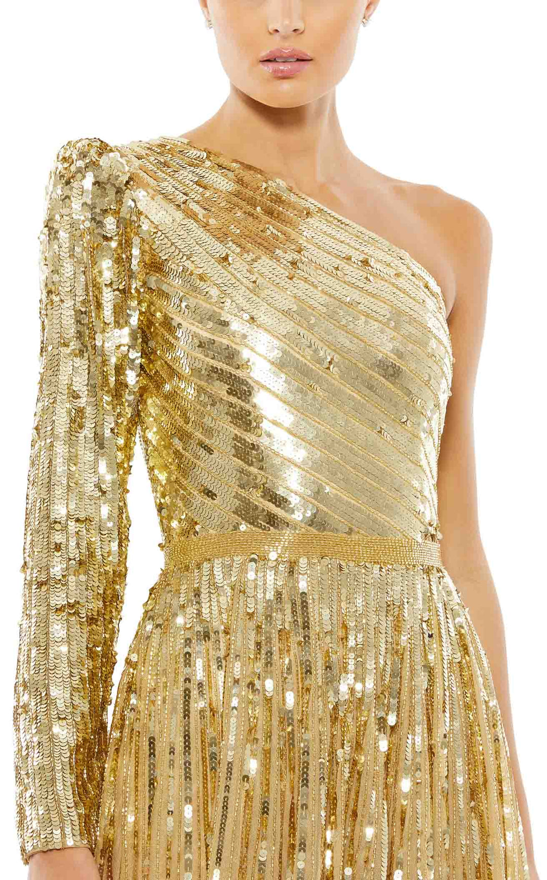 Mac Duggal 5508 Gold