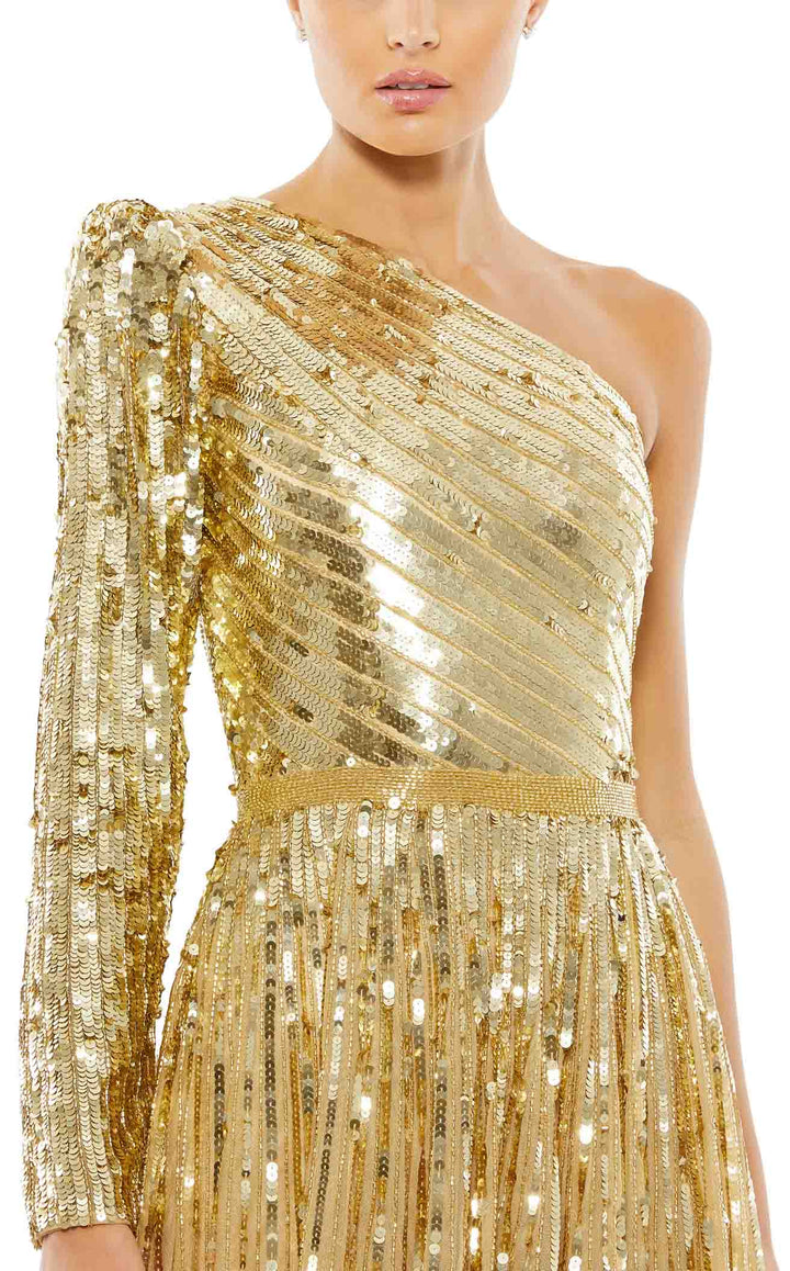 Mac Duggal 5508 Gold