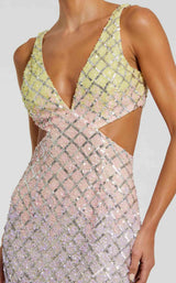Mac Duggal 6049 Rainbow