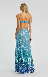 Mac Duggal 6077 Ice Blue
