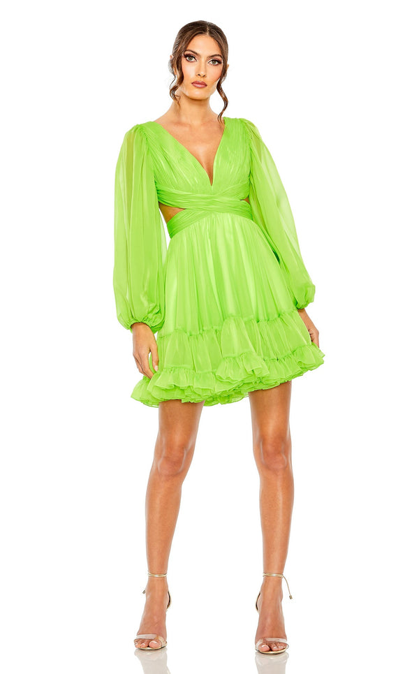 Mac Duggal 68451 Apple-Green