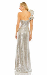 Mac Duggal 68513 Nude/Silver