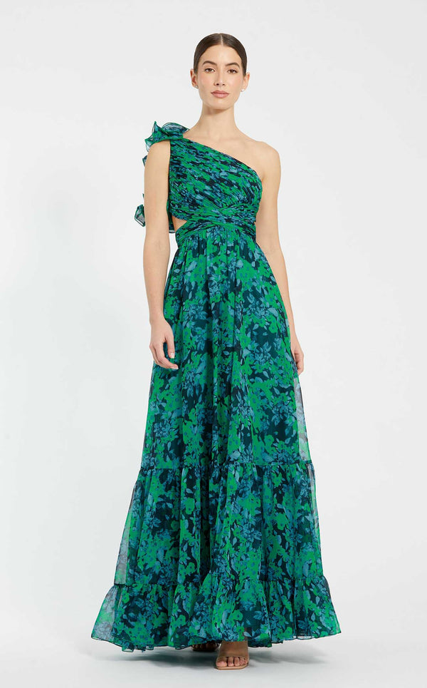 Mac Duggal 68650 Black Multi