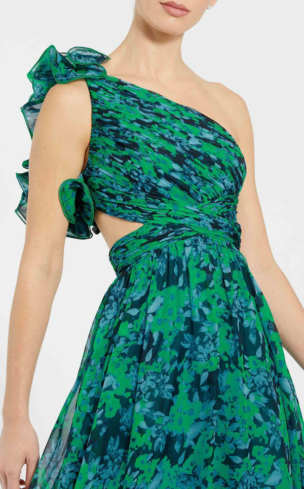 Mac Duggal 68650 Black Multi