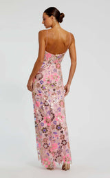 Mac Duggal 68718 Pink-Multi