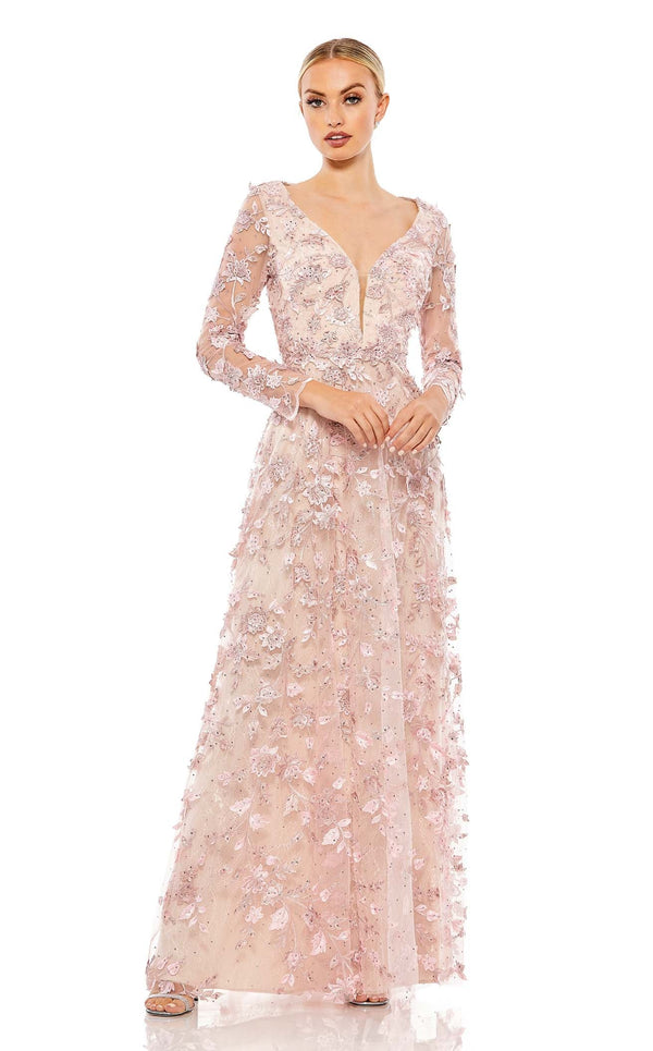 Mac Duggal 70224 Rose Pink