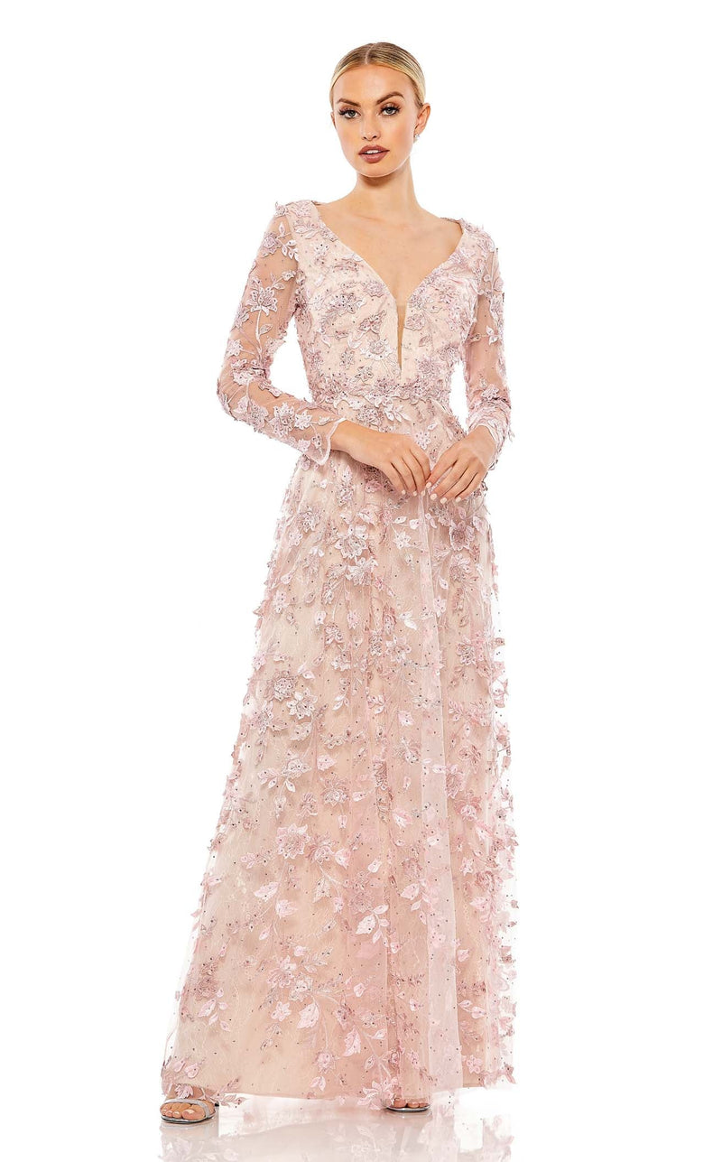 Mac Duggal 70224 Rose Pink