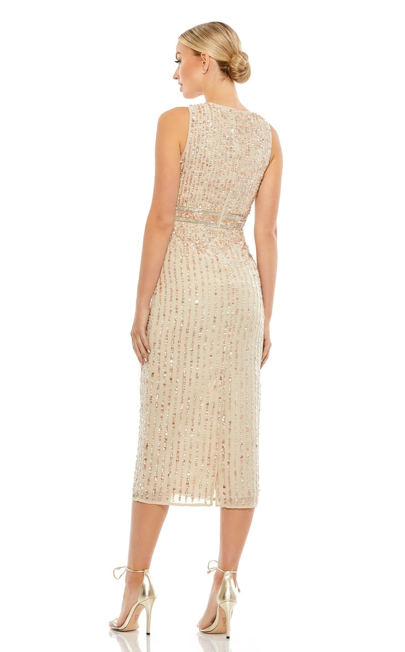Mac Duggal 70267 Nude