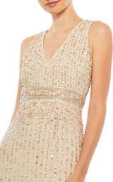 Mac Duggal 70267 Nude