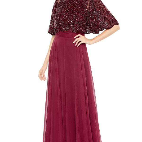 ★セール♪★MAC DUGGAL 長袖装飾ドレス★ Women's Dresses | Mac Duggal