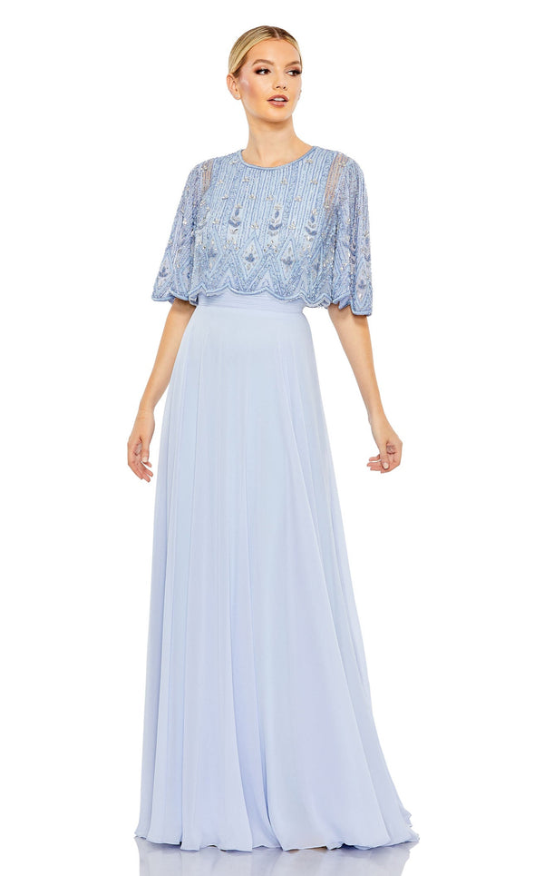 Mac Duggal 9181 Powder Blue