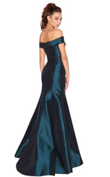 Mac Duggal 12036L Bottle-Green