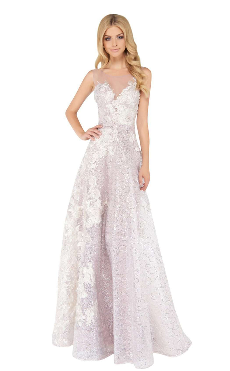 Mac Duggal 20067D Vintage-Lilac