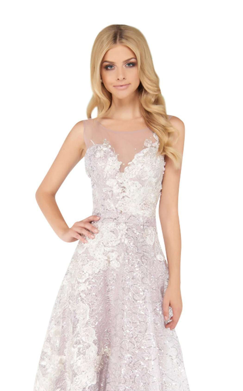 Mac Duggal 20067D Vintage-Lilac