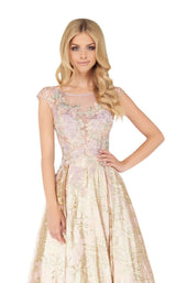Mac Duggal 20086D Rose Gold