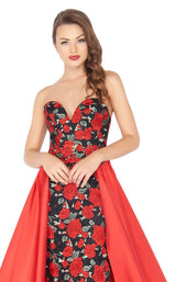 Mac Duggal 2037R Cha-Cha-Red