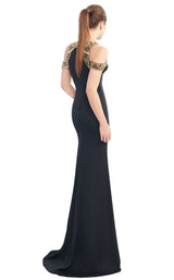 Mac Duggal 25564I Black/Gold