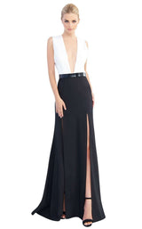 Mac Duggal 25869I Black-White