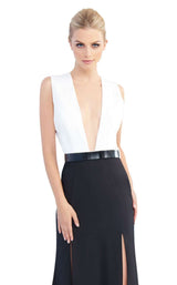 Mac Duggal 25869I Black-White