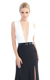 Mac Duggal 25869I Black/White