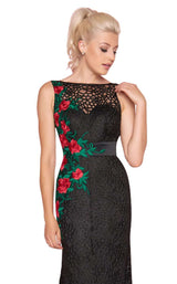 Mac Duggal 40530L Black/Red