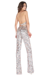 Mac Duggal 4563A Nude/Gold