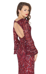 Mac Duggal 4576R Burgundy