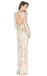 Mac Duggal 4635R Gold