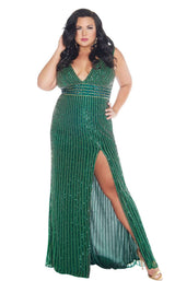 Mac Duggal Fabulouss 4680F Emerald